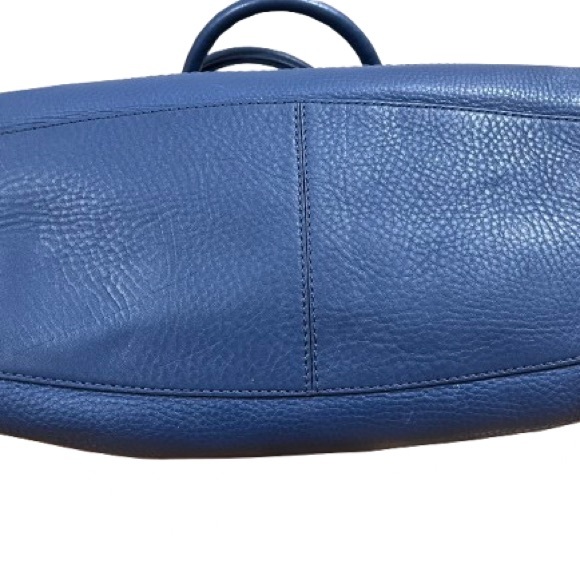 Cole Haan leather shoulder bag blue - Picture 3 of 13